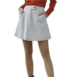 COURT & ROWE NAUTICAL STRIPES SKIRT NWT